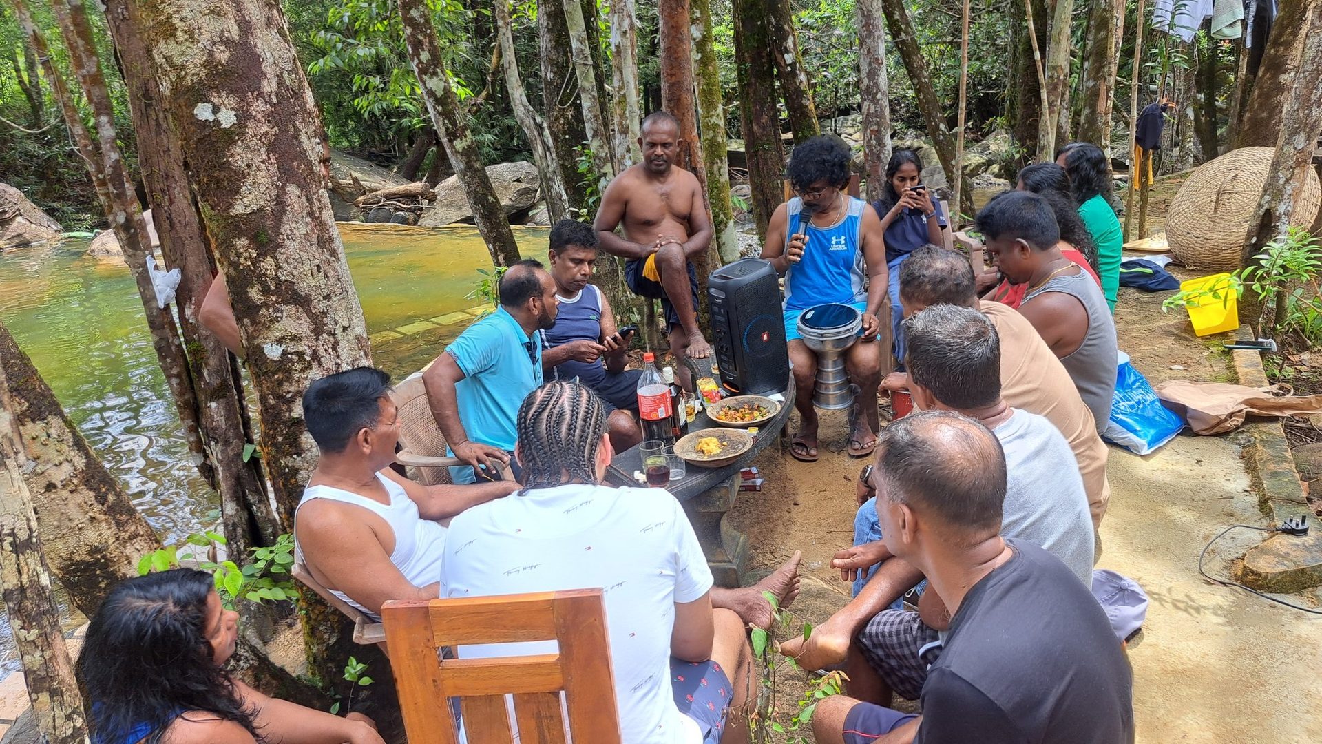 Group gathering by stream