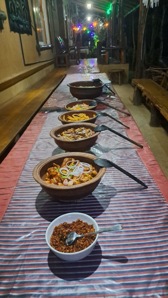Traditional curry line
