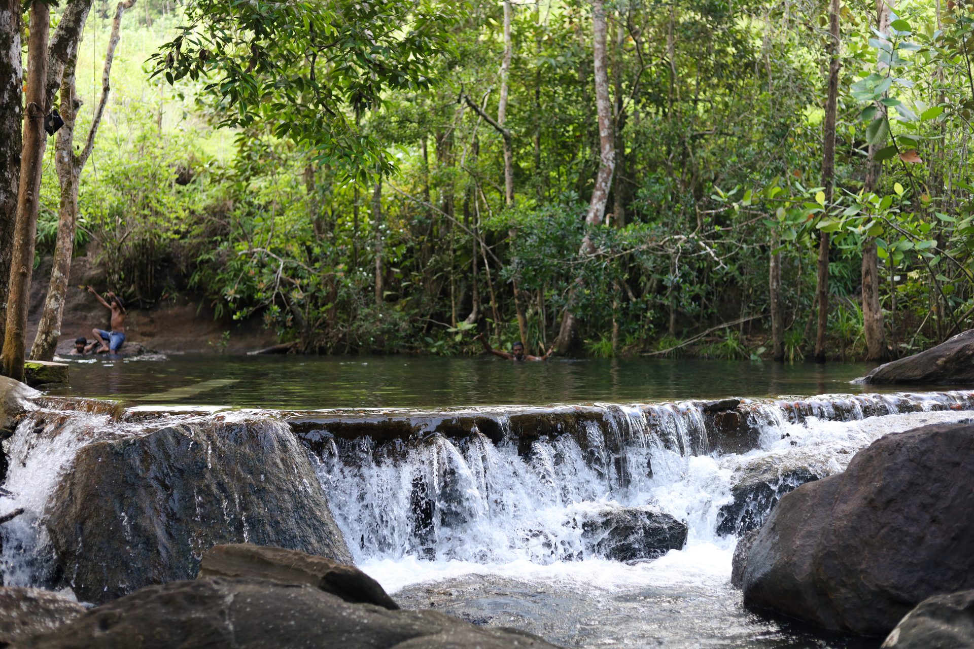 Natural Pool wide view